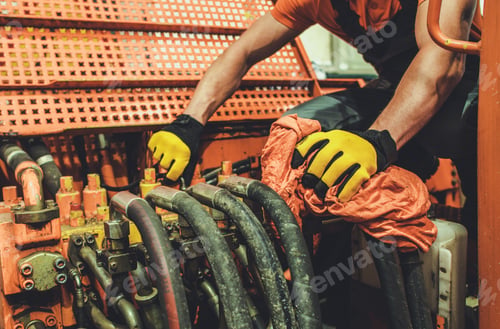 Preview: Heavy Machinery Mechanic Performing Pneumatic System Maintenance