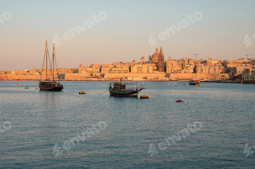 Preview: A breathtaking view of Valletta's historic skyline from the sea