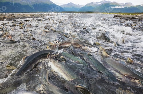 Preview: Spawning salmon