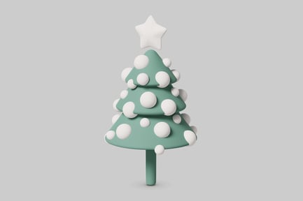 Preview: Stylized Christmas tree