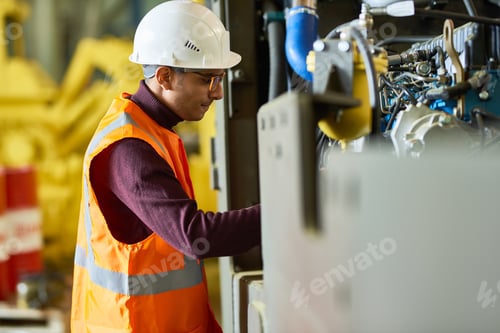 Preview: Operating Machine at Production Department