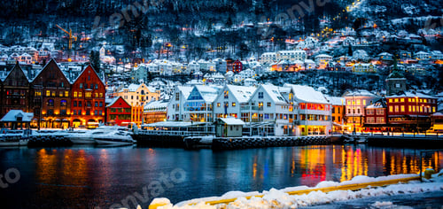 Preview: Bergen city in Norway