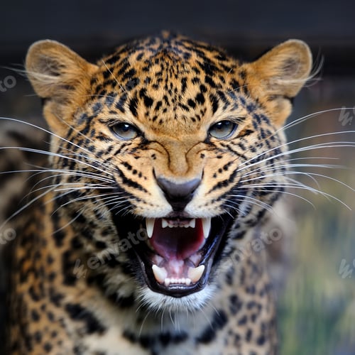 Preview: Leopard portrait in nature
