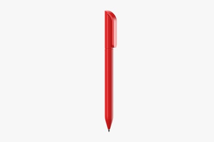 Preview: Red Stylus Pen with Cap - Mockup