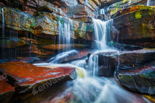 Preview: Tropical waterfall