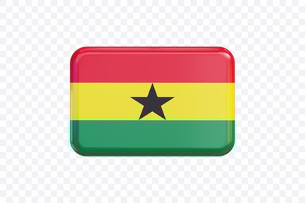Preview: Ghana Flag Banner