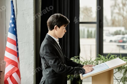 Preview: Teenager Delivers Speech at Model UN Conference
