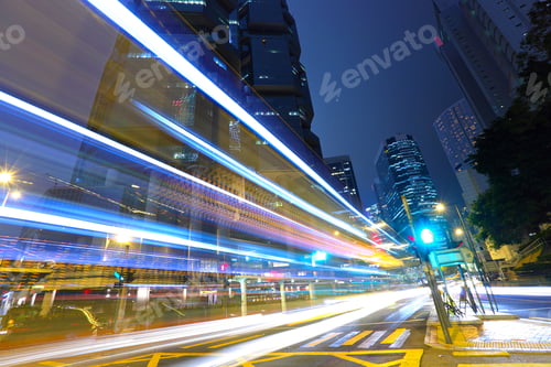 Preview: Traffic Through Downtown in HongKong