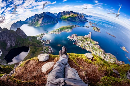 Preview: Lofoten archipelago Fisheye lens.