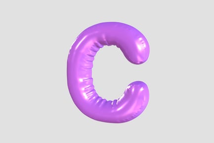 Preview: 3D C Alfabet