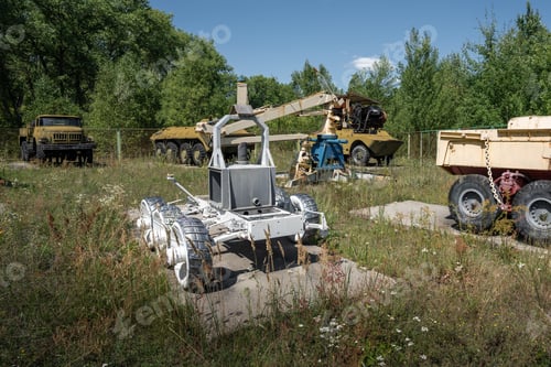 Preview: Robots that helped cleaning Chernobyl Power Plant after the explosion - Chernobyl, Ukraine