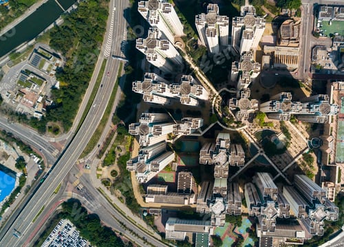 Preview: Top view of Hong Kong