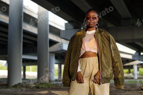 Preview: Standing Under Bridge in Urban Environment