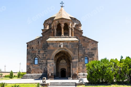 Preview: front view of Saint Hripsime Church in Armenia