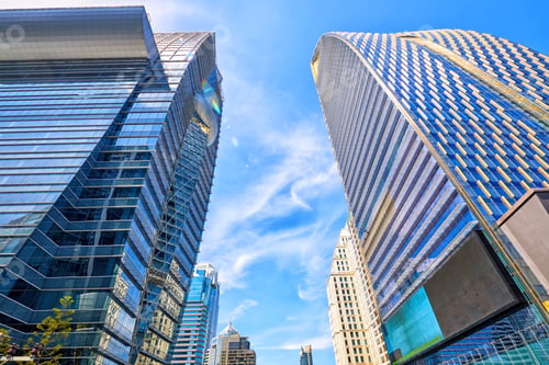 Preview: Highrise buildings in Bangkok