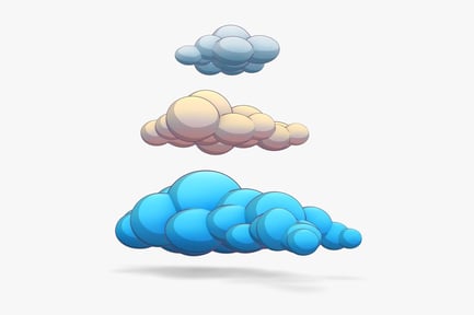 Preview: Stylized Hand-Painted Clouds