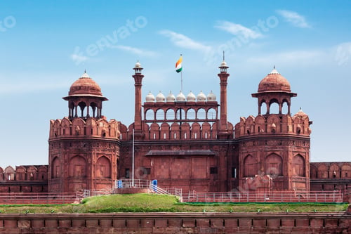Preview: Red Fort (Lal Qila). Delhi, India