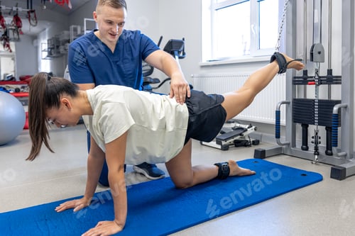 Preview: Rehabilitation with Physiotherapist at Modern Clinic