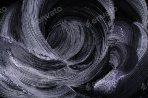 Preview: Strokes of white paint
