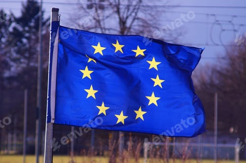 Preview: A winter mute unfolds the European flag