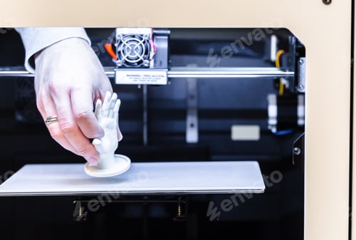 Preview: 3d printing in progress