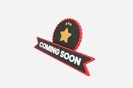 Preview: Pre Order Badge 3D Illustration