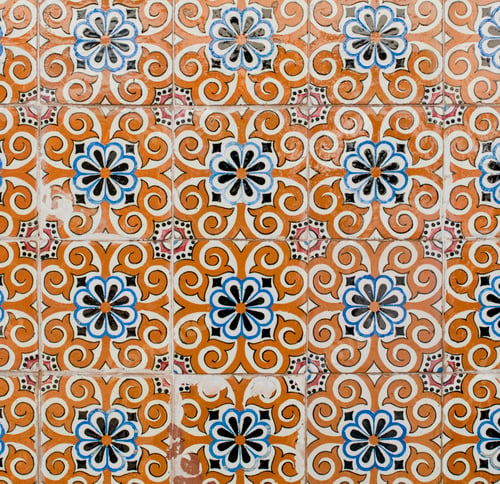 Preview: Portuguese glazed tiles 176
