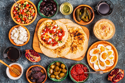 Preview: Traditional dishes of Israeli and Middle Eastern cuisine