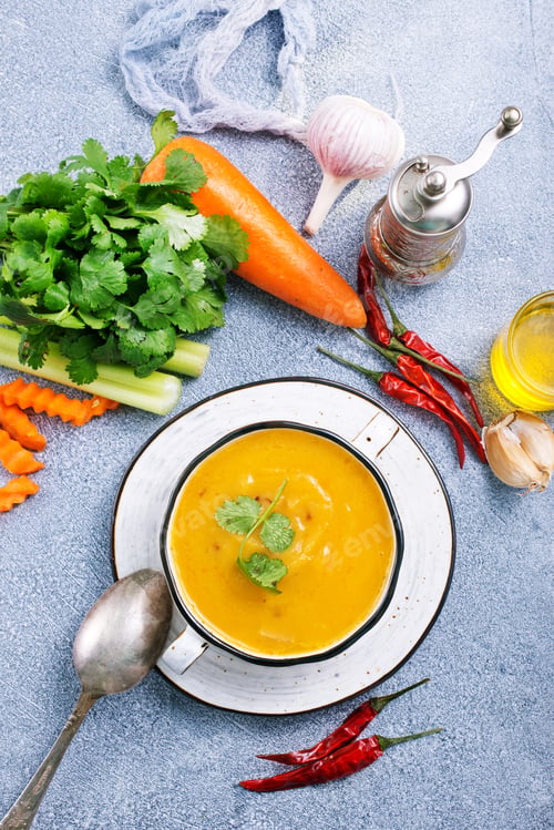 Preview: carrot soup
