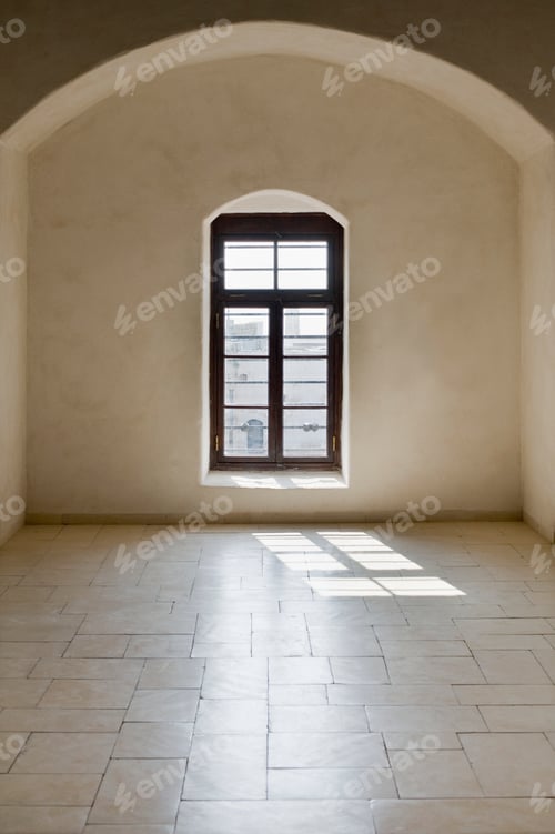 Preview: 45021,Window In An Old Ottoman Style Building