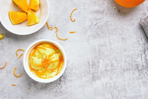 Preview: Ice cream from orange fruit