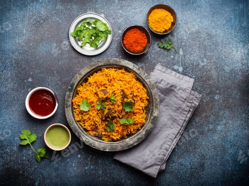 Preview: Traditional Esstern rice dish Pilaf