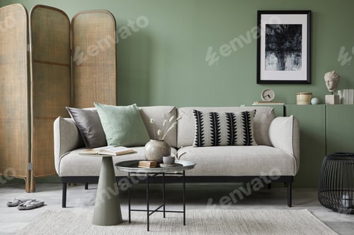 Preview: Elegant living room interior design