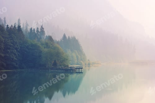 Preview: Fog on the lake