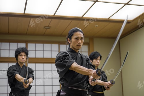 Preview: Samurai training in a traditional dojo in Tokyo