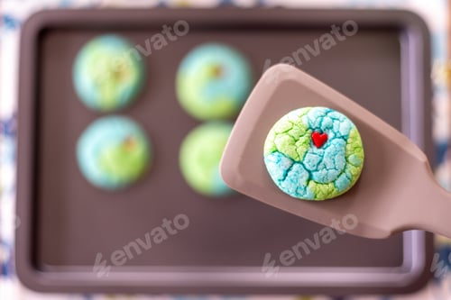 Preview: Earth Day cookies
