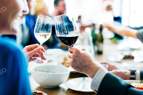 Preview: Dinner Dining Wine Cheers Party Concept