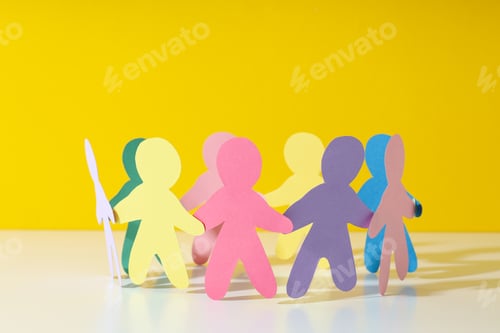 Preview: Concept of Diversity, Inclusion and Equality, space for text