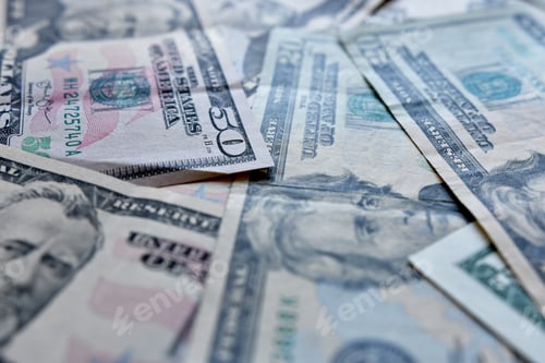 Preview: Close Up of United States Currency