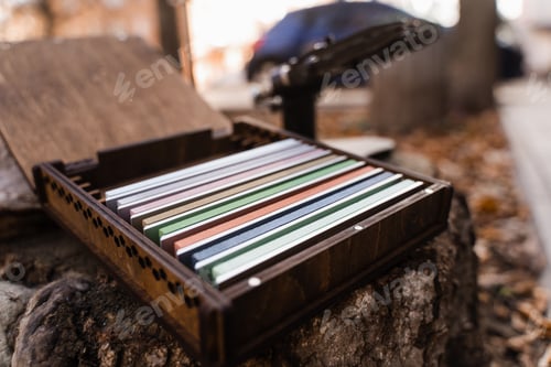 Preview: Professional whetstone set for knife sharpening. High-quality stones
