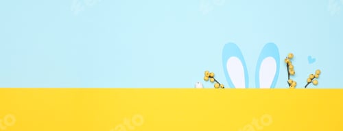 Preview: Concept of Easter, Easter holidays, space for text