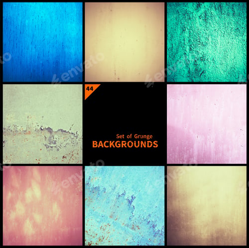 Preview: Collection Of Grunge Textures And Backgrounds Collected In One File