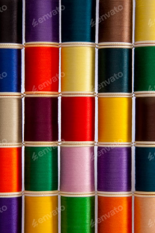 Preview: Cotton - yarn - bobbins