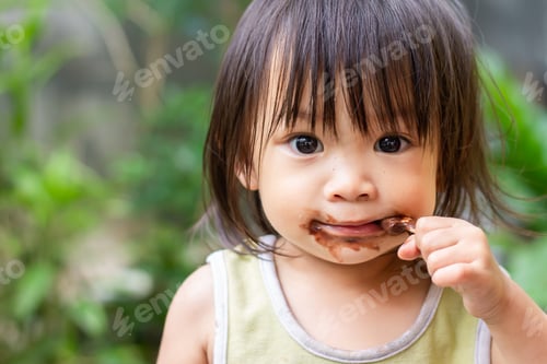Preview: Portrait image of 1-2 yeas old baby