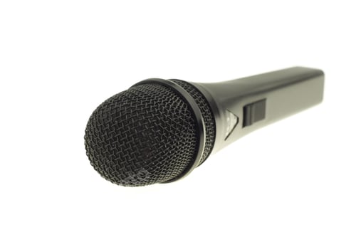 Preview: Microphone isolated on white