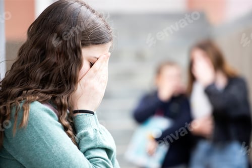 Preview: Bullied child at the school.