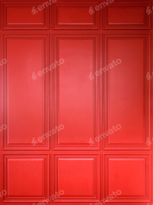 Preview: Red wood texture, abstract background.
