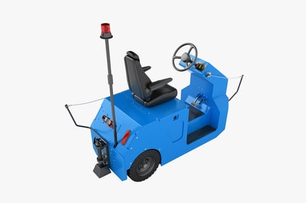 Preview: Electric Airport Tugger - Industrial Baggage and Cargo Transport