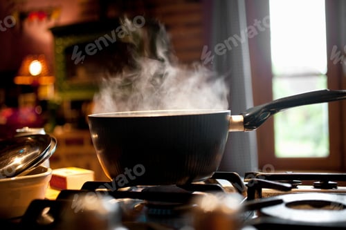 Preview: different food, selective focus