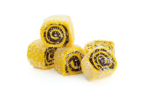 Preview: Tasty oriental sweets isolated on white